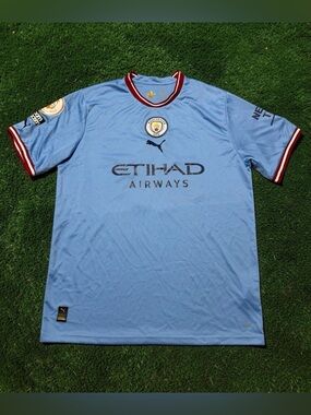 Manchester City FC Phil Foden #47 Puma Dry Cell 21/22 Jersey Size 2XL Reg NWT